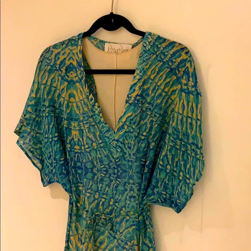 Rory Beca aqua tie dye dress